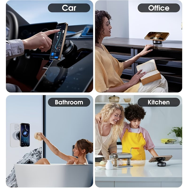 Vacuum Magnetic Mobile Phone Holder