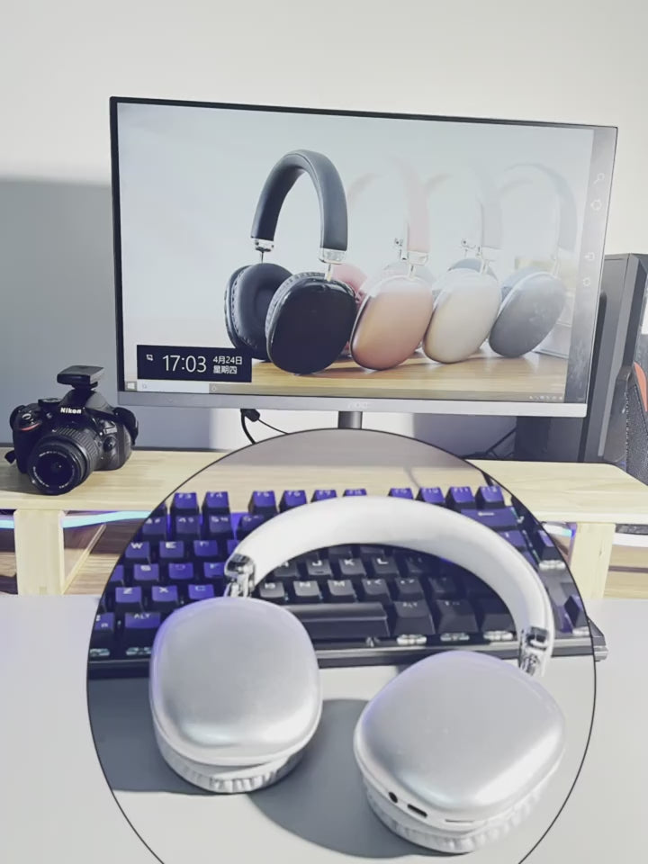 Soft Headband Wireless Headphones